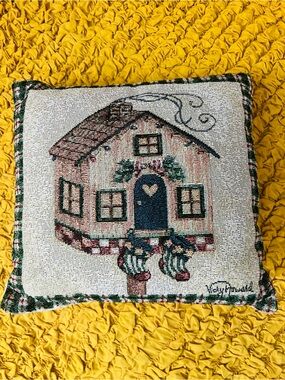 Cottage Core Vicky Howard Throw Pillow
